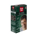 Vopsea de par pentru barbati Nr.30 Dark Brown, 35ml, Petrole Hahn