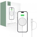 Incarcator Retea Wireless Tech-Protect A25, 15W, 1.67A, Alb