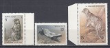 URSS RUSIA 1987 FAUNA MAMIFERE INTRODUSE IN CARTEA ROSIE SERIE MNH