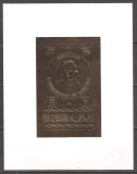 RAS AL KHAIMA 1969 PERSONALITATI NAPOLEON ( colita ndt. cu folie aurita) MNH