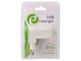 Alimentator Pulsatoriu EnerGenie 5V DC 2,1A 10W Alb EG-UC2A-02-W Plug-in