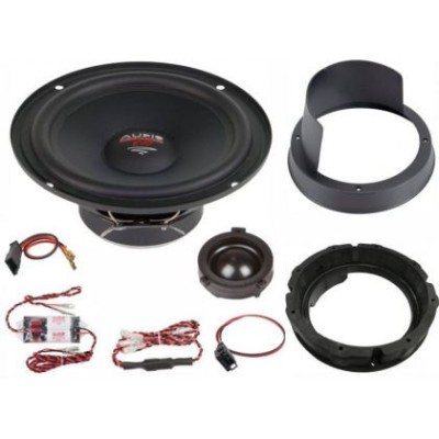 KIT Sistem component dedicat Skoda Octavia Superb 110w pe 2 cai Crossover plug&amp;#039;n&amp;#039;play Audio System German Sound CarStore Technology foto