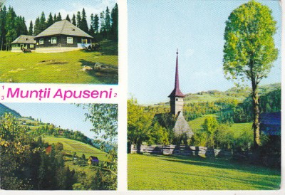 bnk cp Muntii Apuseni - Vedere - circulata foto