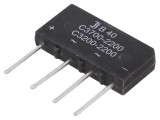 Punte Redresoare Monofazată 80V 3,7A