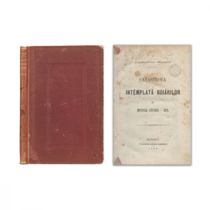 Alessandru Pelimon, Catastrofa &icirc;nt&acirc;mplată boierilor, 1864