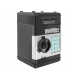 Pusculita electronica tip seif cu cod, ideala pentru monede si bancnote, cu lumina si sunete, Oem