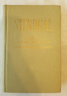 Stendhal - Viata lui Henry Brulard Amintiri egotiste foto