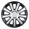 Set 4 Capace Flash Negru Si Argintiu R16, Autohelix MSA