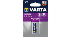 Baterie ultra litiu Varta 9V 6LR61 1Baterie/ Set foto