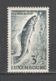 Luxemburg.1963 C.M. de pescuit-Pesti ML.58