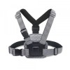 Suport Piept Camera Sport Techsuit JX-002 pentru GoPro Series, Gri