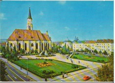 CPIB 16135 CARTE POSTALA - CLUJ. PIATA LIBERTATII