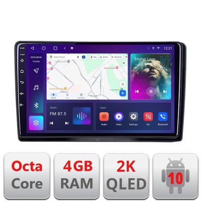Navigatie Nissan Navara 2006-2014 C-NAVARA Android Octa Core Ecran 2K QLED GPS 4G 4+32GB 360 KIT-NAVARA+EDT-E409-2K CarStore Technology foto