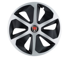 Set 4 capace roti Roco Gri-Negru R13 pentru gama auto Range Rover
