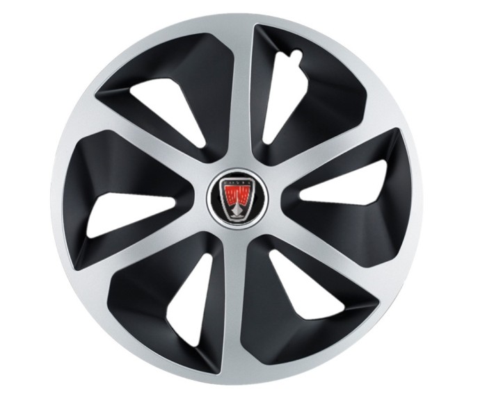 Set 4 capace roti Roco Gri-Negru R13 pentru gama auto Range Rover