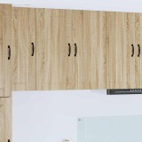 VidaXL Dulap suspendat de bucătărie Stejar Sonoma 80 x 31 x 80 cm 885057