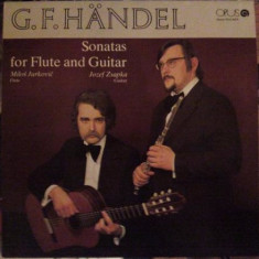 Vinyl/vinil - G. F. Händel - Sonatas For Flute And Guitar