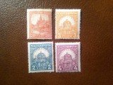 Serie mica Ungaria 1928 - Coroana Sf. Stefan , 4 val. sarniera