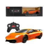 Cumpara ieftin Masina cu telecomanda Lamborghini Murcielago lp670, portocaliu, scara 1:24