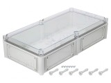 Carcasă montare pe perete gri 280x560x130mm