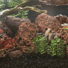 Roci vulcanice, 25 kg, roșu, 10-30 cm foto