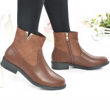 Botine De Dama A21-605 Maro