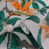 Noordwand Tapet &bdquo;Topchic Monkey Jungle Leaves&rdquo;, verde si gri GartenMobel Dekor, vidaXL