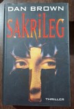 Sakrileg - Dan Brown editie in limba germana