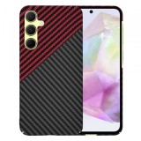 Husa pentru Samsung Galaxy A35 5G A356, Techsuit, Carbonite FiberShell Vortex, Rosie