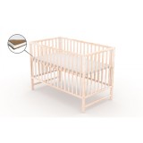 Patut fara sertar VESSANTI Clasico Natur + Saltea Cocos 10 cm