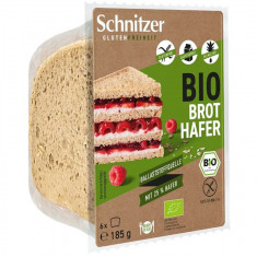 Paine bio din ovaz fara gluten, 185g Schnitzer Gluten Free