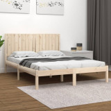 Cumpara ieftin Cadru de pat fără saltea, 160x200 cm, lemn masiv pin