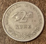 C50 - Moneda foarte veche - Croatia - 2 kune - 1993