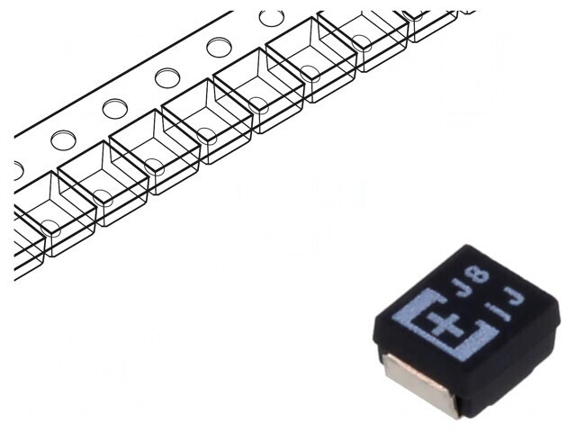 Condensator tantal-polimer 220uF 6.3V SMD