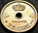 Cumpara ieftin Moneda istorica 25 ORE - NORVEGIA, anul 1924 * cod 255, Europa