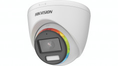 Camera de supraveghere Hikvision Turbo HD turret DS-2CE72DF8T-FSLN (2.8mm); 2MP, Color Vu - imagini color pe timp de noapte, mirofon audio incorporat, foto