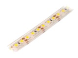 Bandă LED Alb Cald LUCKYLIGHT 2835 120 LED/m 6W/m IP68 12V 120&deg; 10mm