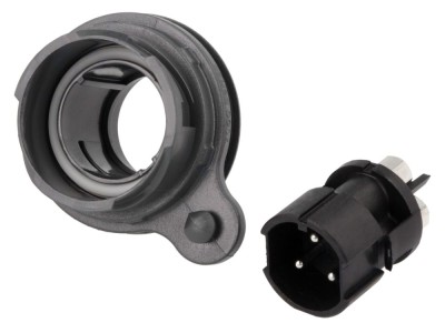 Conector Circular 3 PIN IP68 foto