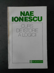 Nae Ionescu - Curs de istorie a logicii foto