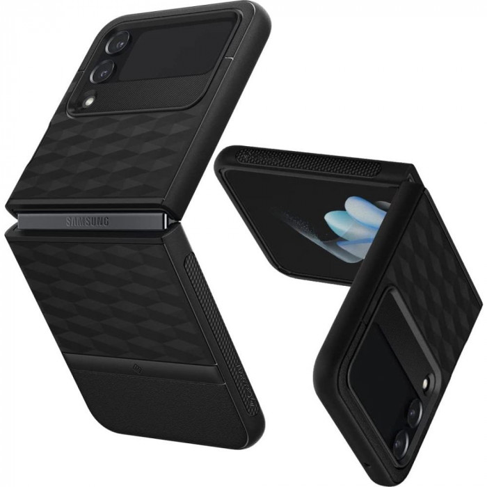 Spigen - Caseology Parallax - Samsung Galaxy Z Flip 4 - Matte Black