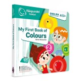 Carte interactiva, Raspundel Istetel, My first book of colors, Limba engleza