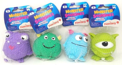 Jucarie Squishy - Monstrulet prietenos foto