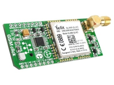 GSM Click Board UART 3.3V/5V foto