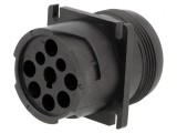 Conector cablu-cablu AHD pentru montare pe panou