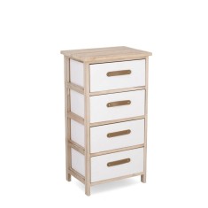 Comoda lemn alb maro Reka 40x29x73h