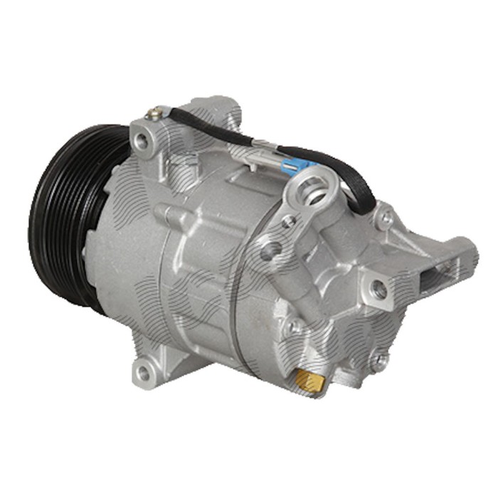 Compresor aer conditionat Opel Astra H, 04.2004-10.2010, motorizare 1.9 CDTI, 74kw/88kw/110kw, diesel, rola curea 105 mm, 6 caneluri, tip Delphi/Harr