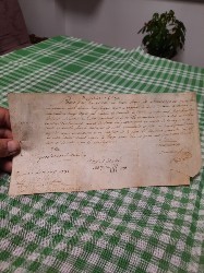 &amp;ETH;ocument scris pe piele foto