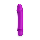 Vibrator PRETTY LOVE Emily, cu 10 funcții de vibrație, din silicon, design ușor curbat, rezistent la apă, 12.7 cm, roz