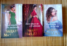 SERIA COMPLETA &amp;quot;NUMERELE IUBIRII&amp;quot; - SARAH MacLEAN foto