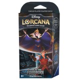 Lorcana TCG: Rise of the Floodborn Starter Deck - Evil Queen &amp; Gaston